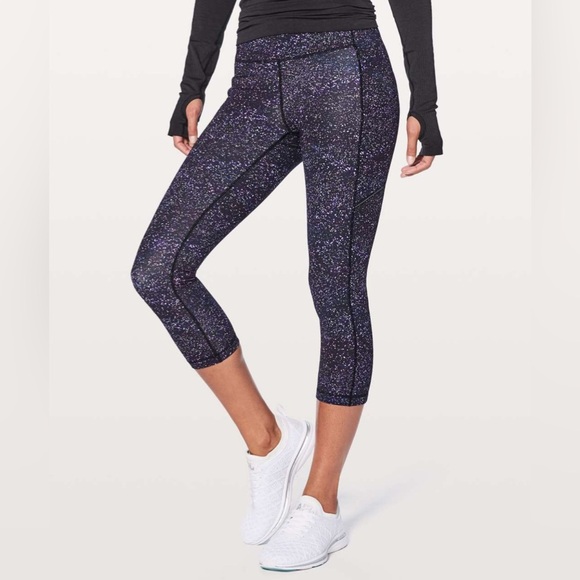 Lululemon Speed Up Crop 21” in Crystalline Multi - Luxtreme - Picture 3 of 8